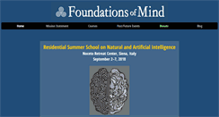 Desktop Screenshot of foundationsofmind.org